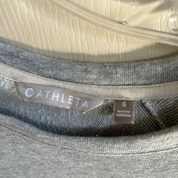 ATHLETA Studio Cinch Dress in Heather Grey Size small - Picture 3 of 5